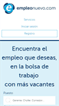 Mobile Screenshot of empleonuevo.com